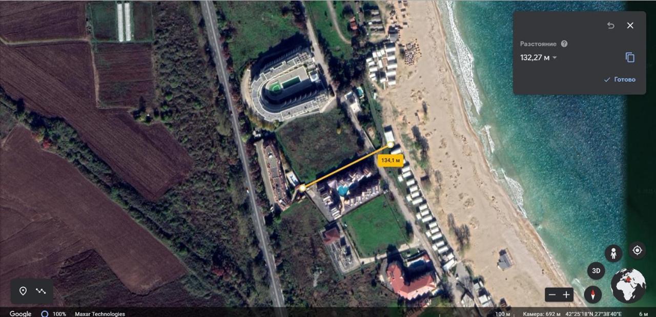 Апартамент На Къмпинг Градина Chernomorets Exterior foto